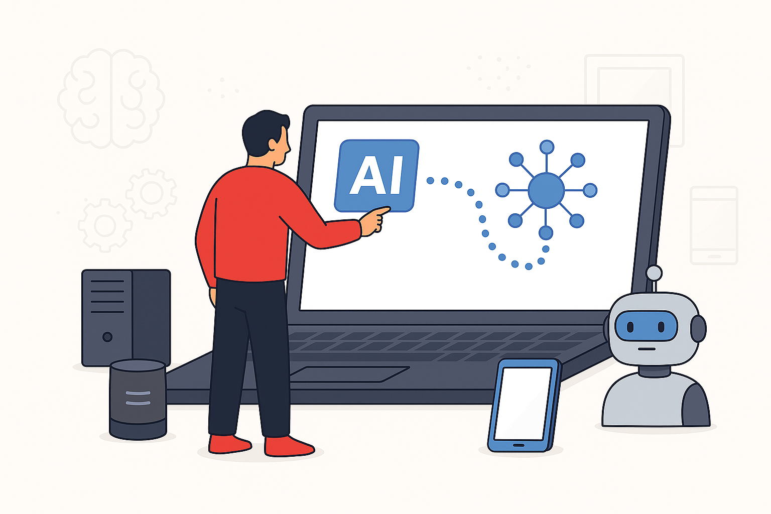 AI and analytics visualization